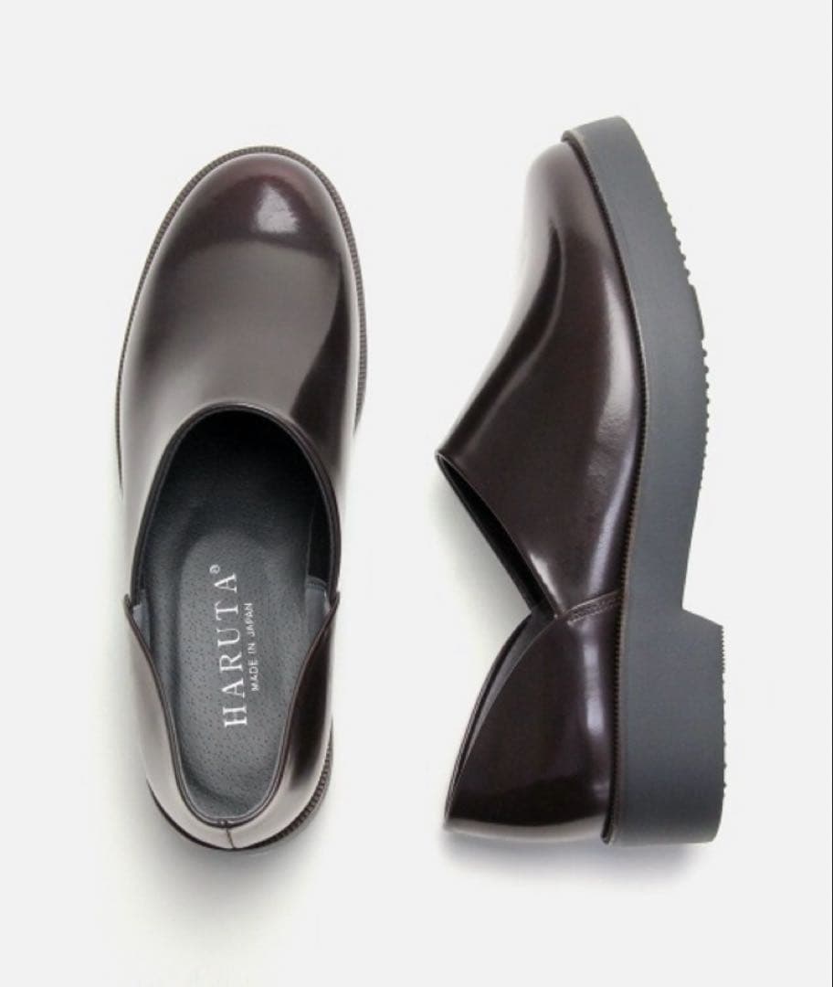 ハルタ　EXスポックシューズ #170XS ブラウングレープ　22.5