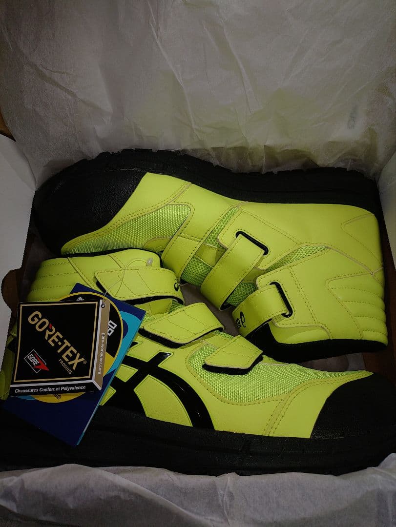初期限定モデル　ゴアテックス　日本製　アシックス　asics　安全靴　27cm