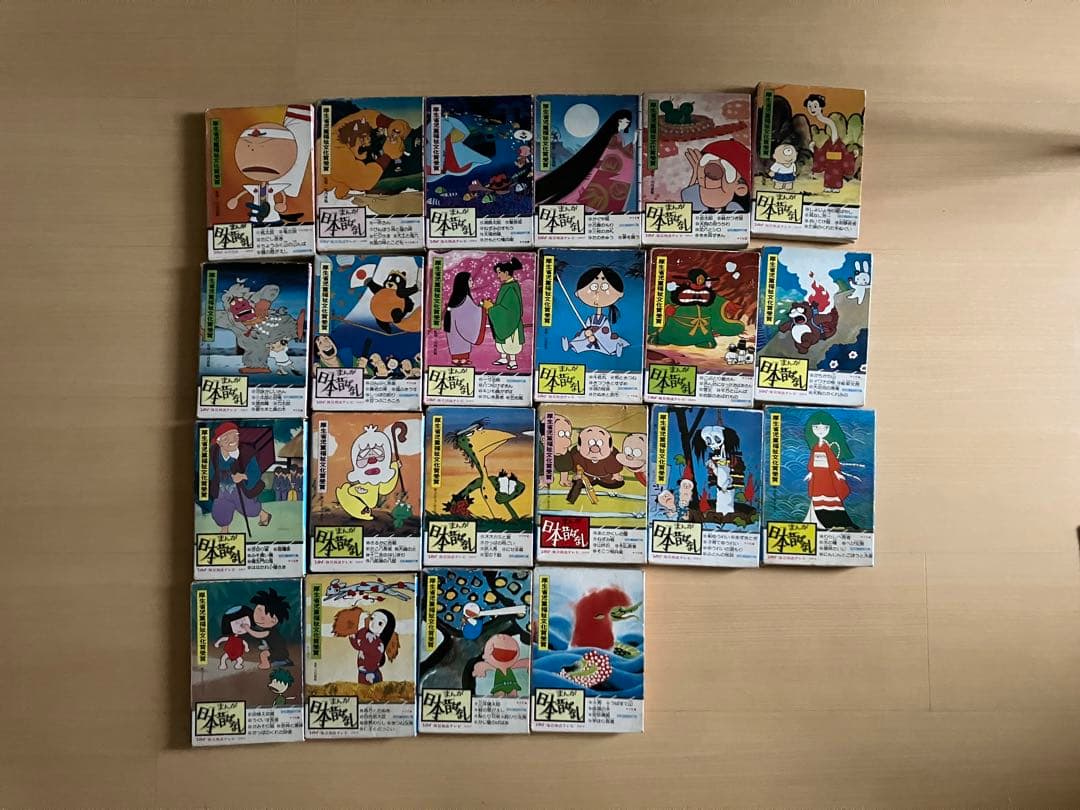 昭和漫画傑作集 まんが日本昔ばなし(箱付)110巻セット（第92話のみ紛失）