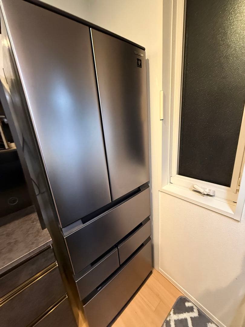 【美品】SHARP冷蔵庫 SJ-MF46M(2024年製)送料込み