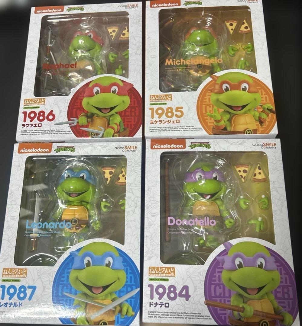 ねんどろいど ミュータント ニンジャ タートルズ 4体セット フィギュア