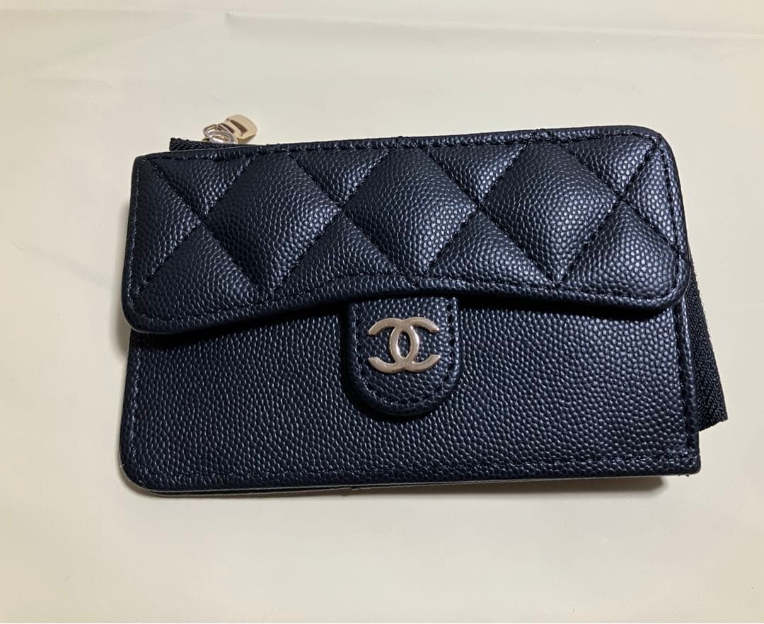 CHANEL ノベルティブラック本革レザー