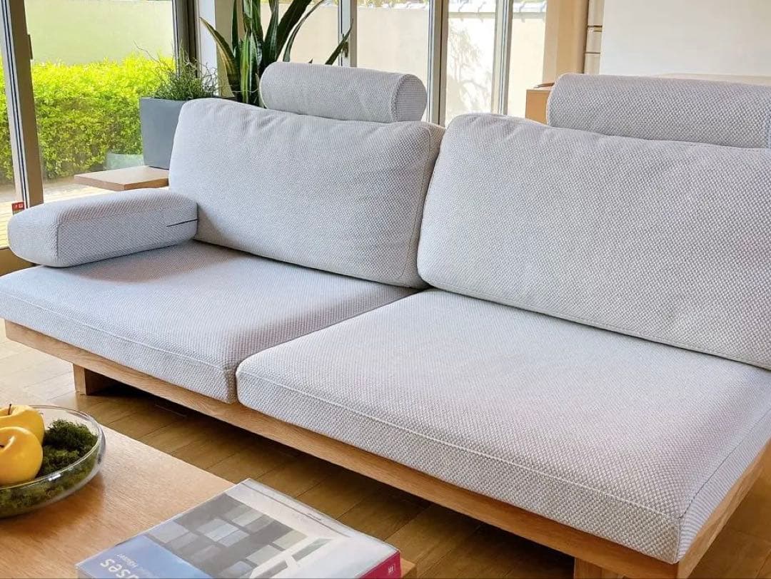 マスターウォール　デニッシュソファ　アームレスト　ヘッドレスト3点セット