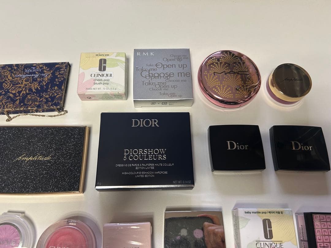 化粧品　コスメ　まとめ売り Dior Clinique RMK メイクアップ