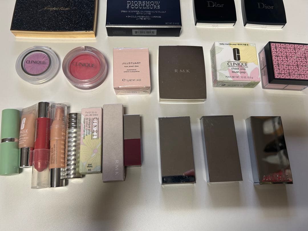 化粧品　コスメ　まとめ売り Dior Clinique RMK メイクアップ