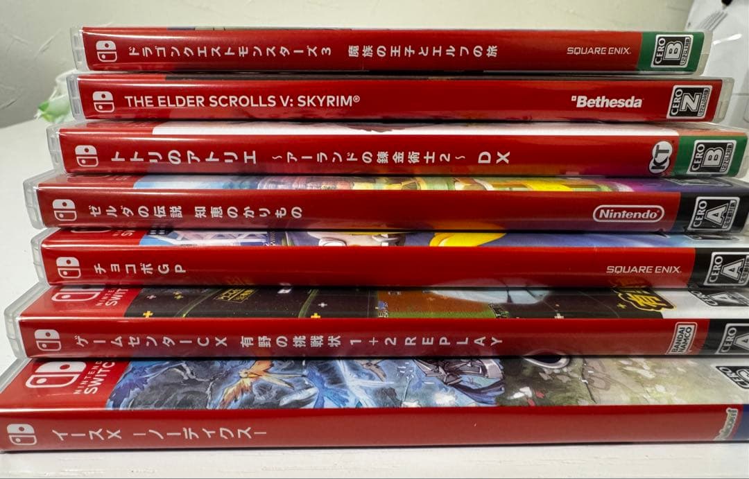 Nintendo Switch ゲームソフトセット 7本まとめて
