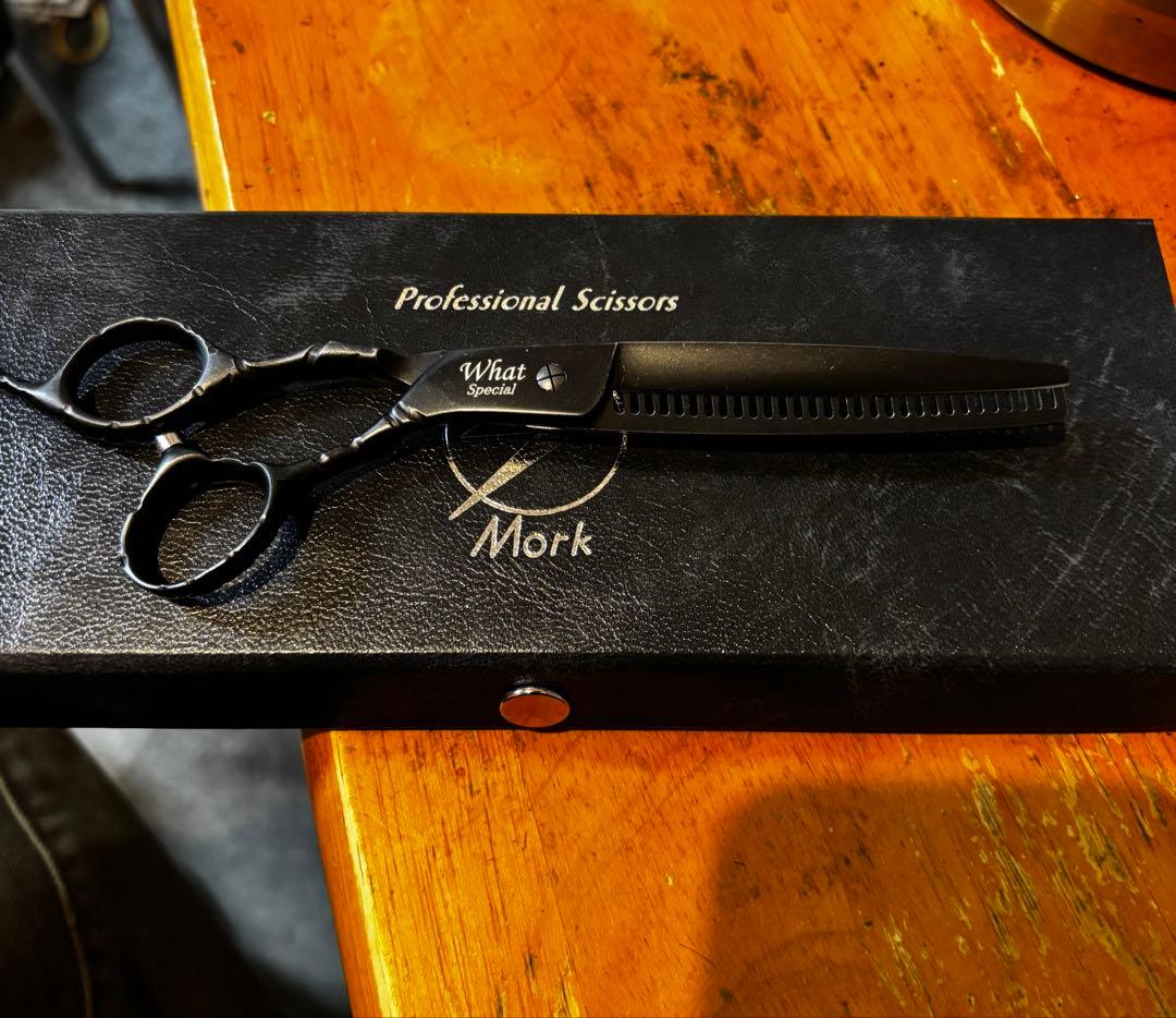 Mork シザー what special マットブラック セニング 特殊加工品
