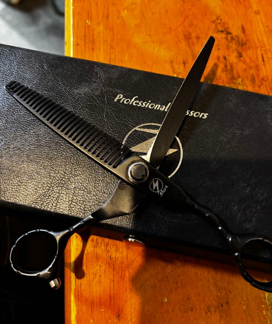 Mork シザー what special マットブラック セニング 特殊加工品