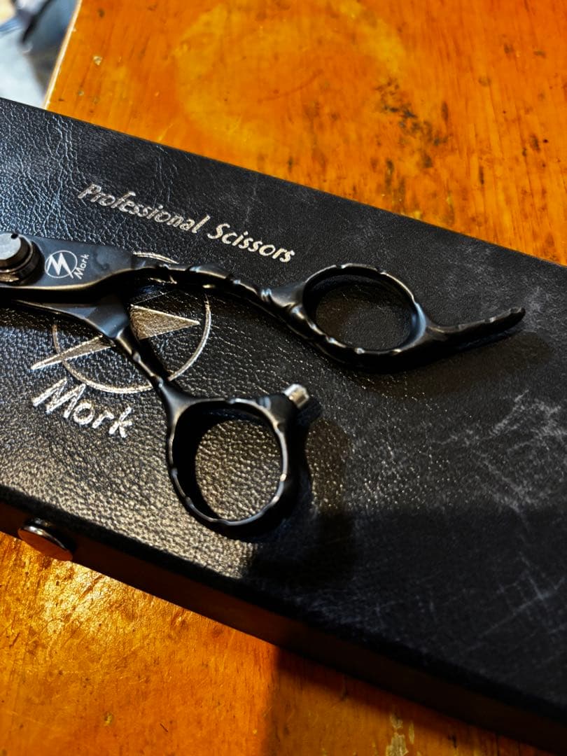 Mork シザー what special マットブラック セニング 特殊加工品