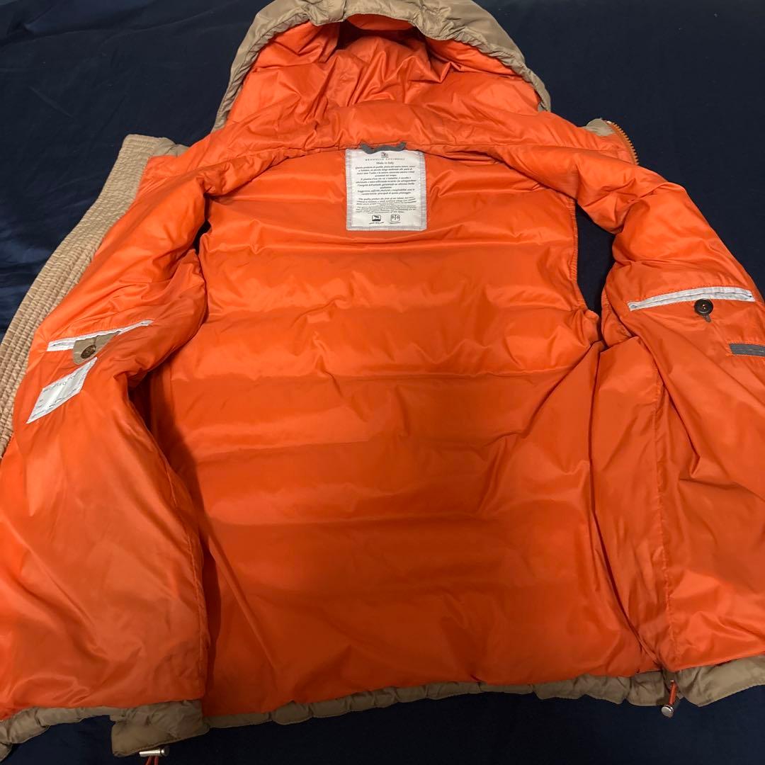 BRUNELLO CUCINELLI フード付きダウンベスト M