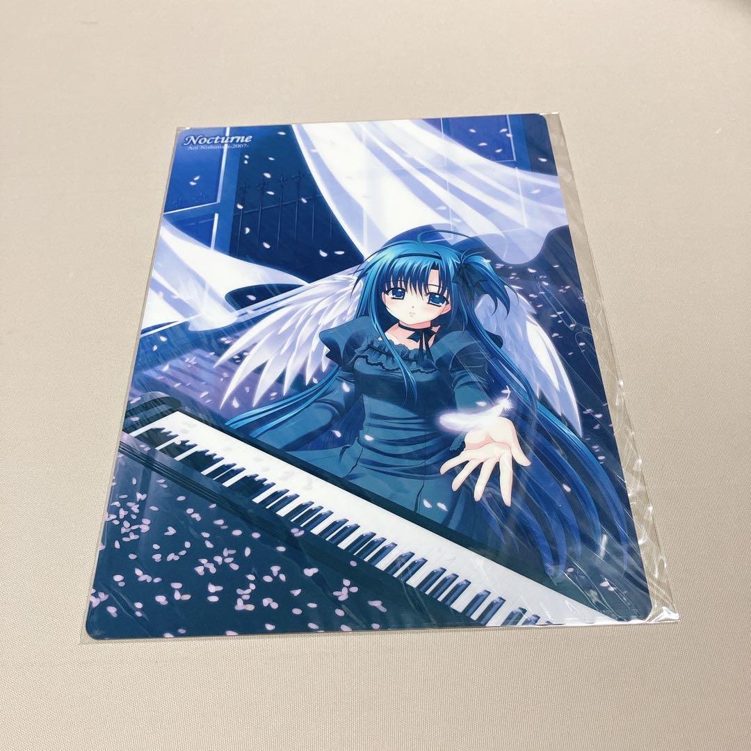 西又葵画集　ノクターン　JOKER　TYPE　ポスター　下敷き　カード付属