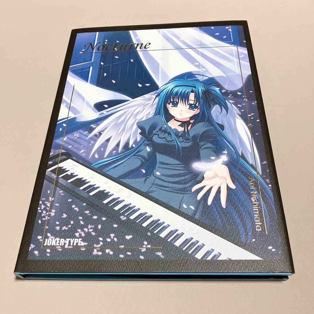 西又葵画集　ノクターン　JOKER　TYPE　ポスター　下敷き　カード付属