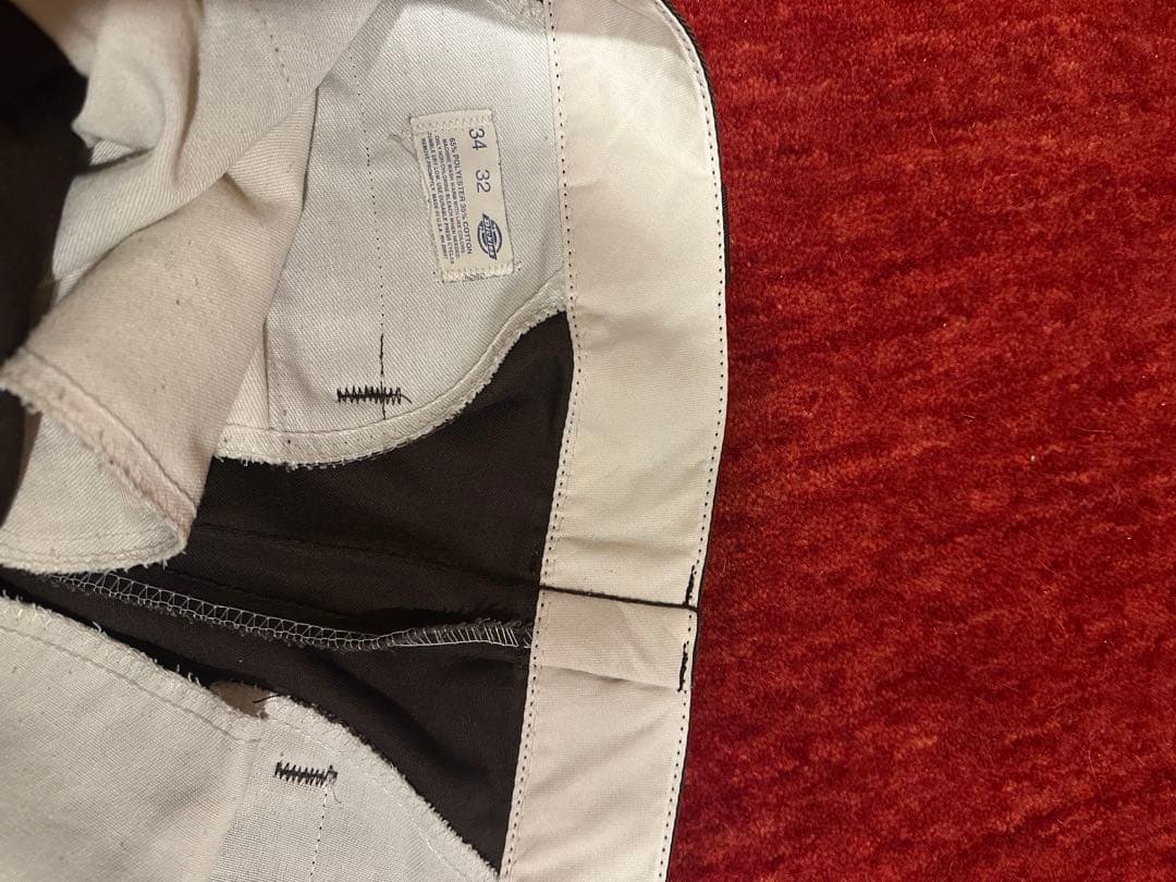 Dickies USA ワークパンツ ブラウン 34-32