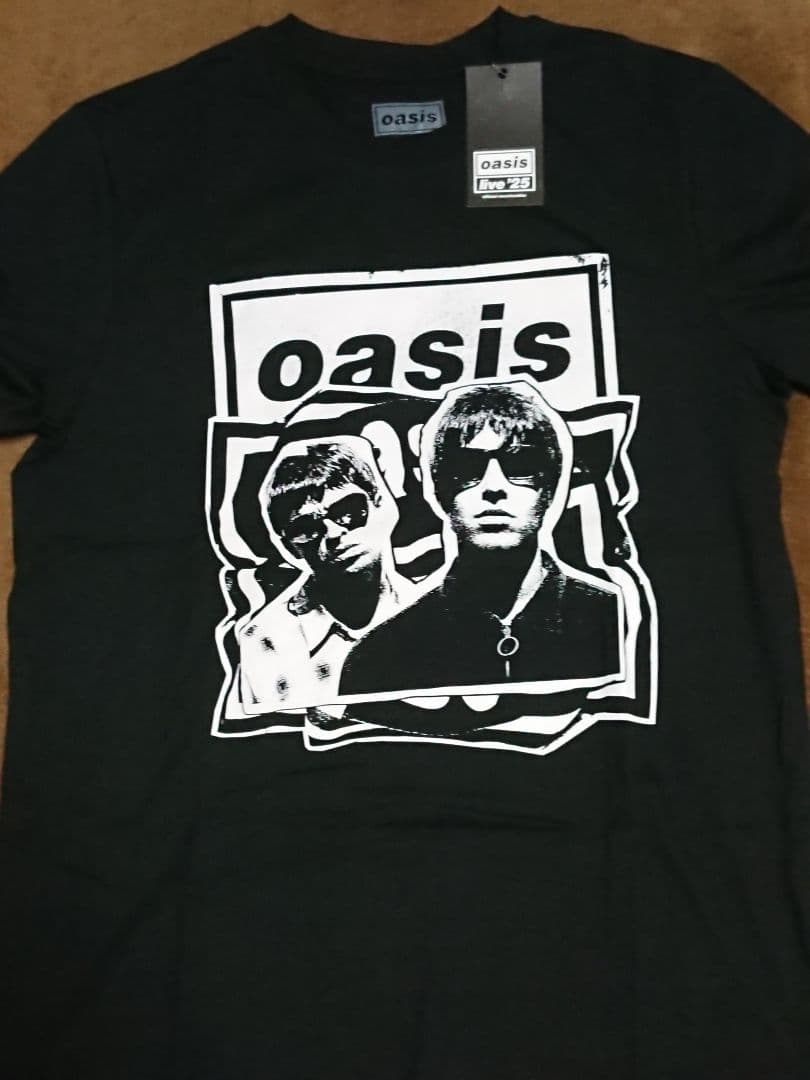 新品未使用 oasis オアシス live'25 ツアーTシャツ M タグ付き