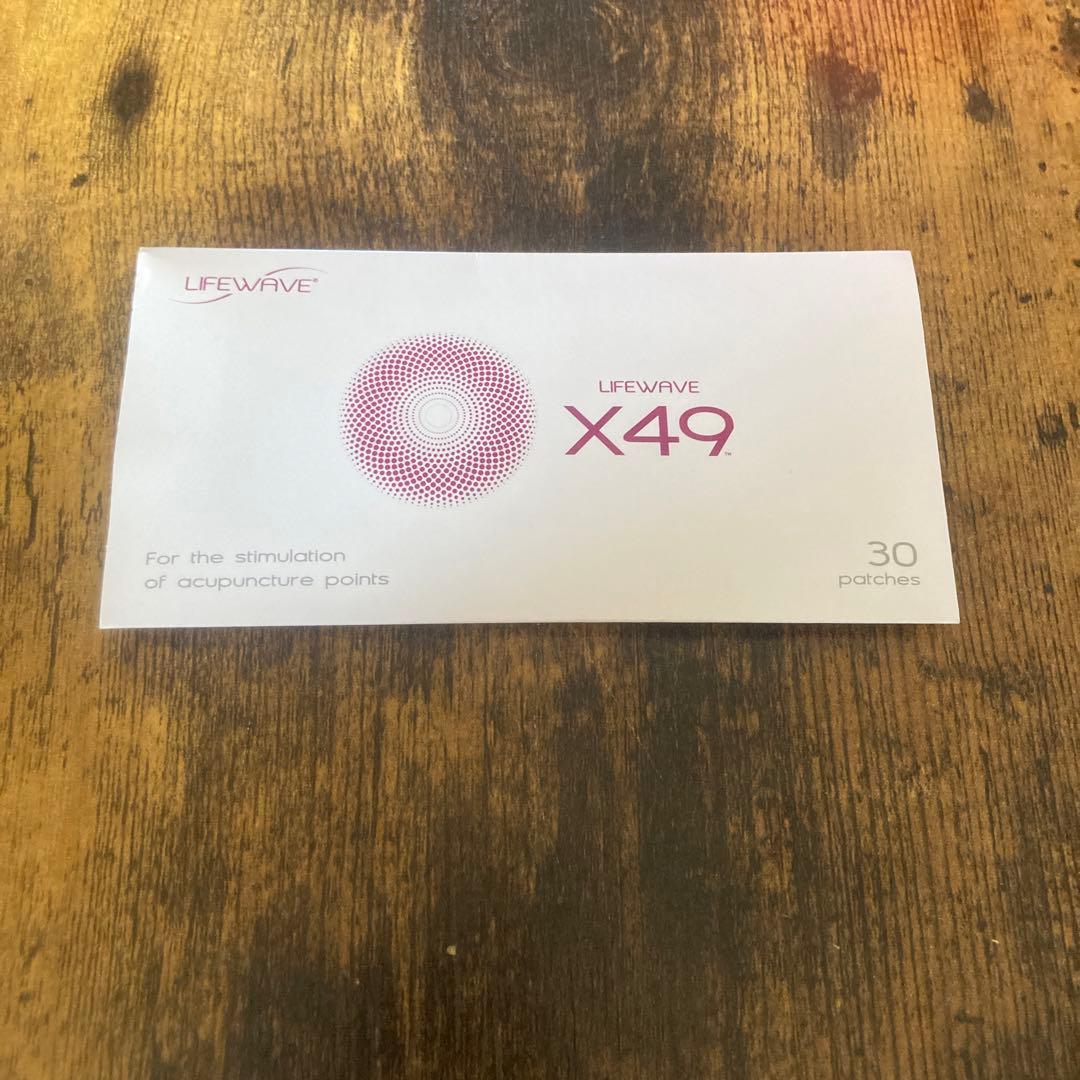 【開封済み未使用】正規品ライフウェーブX49パッチ30枚