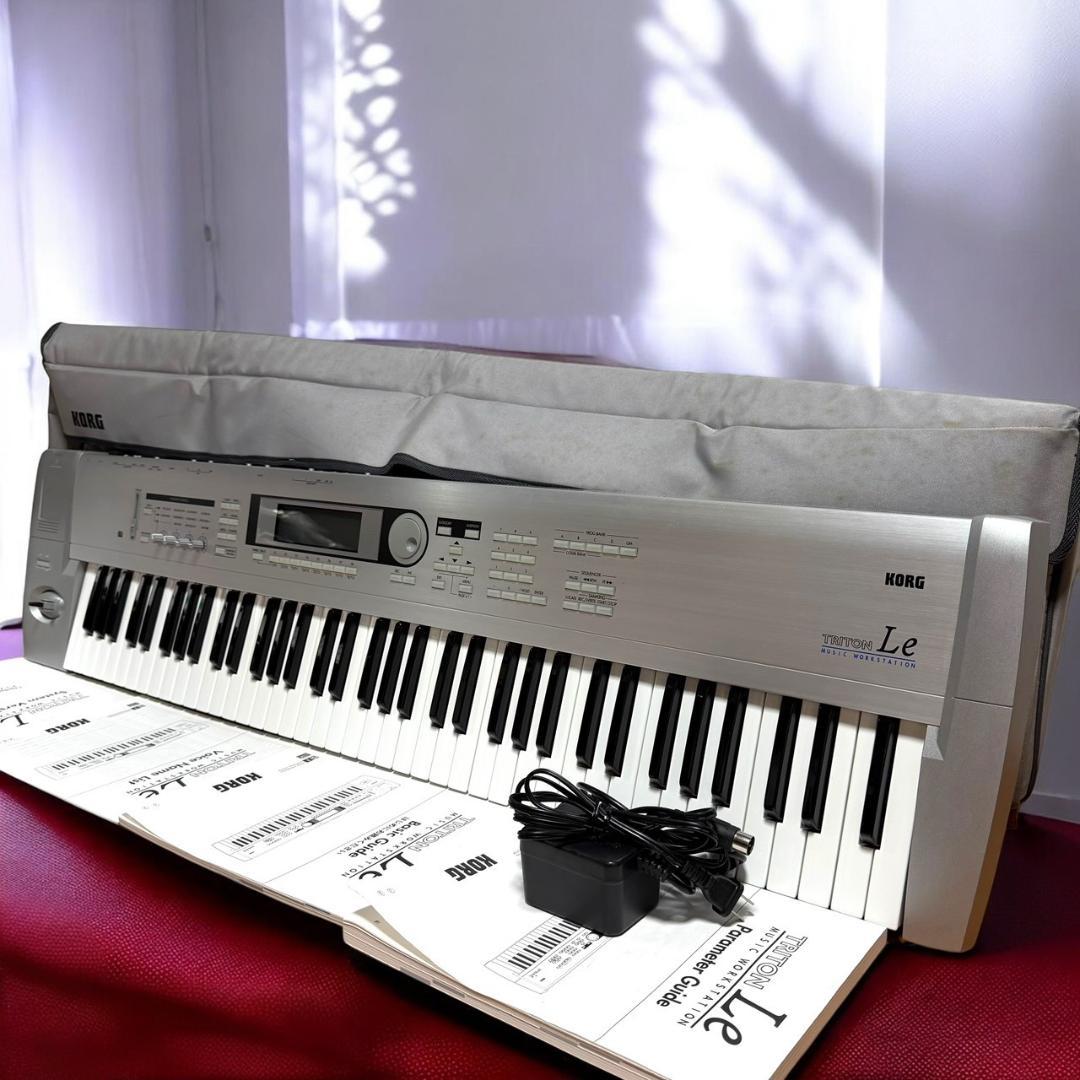 ☆動作品美品 KORG TRITON Le76 76鍵盤シンセサイザー ケース付