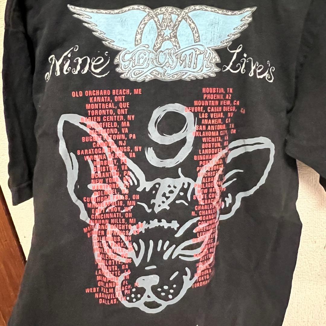 Aerosmith Nine Lives Tシャツ Mサイズ