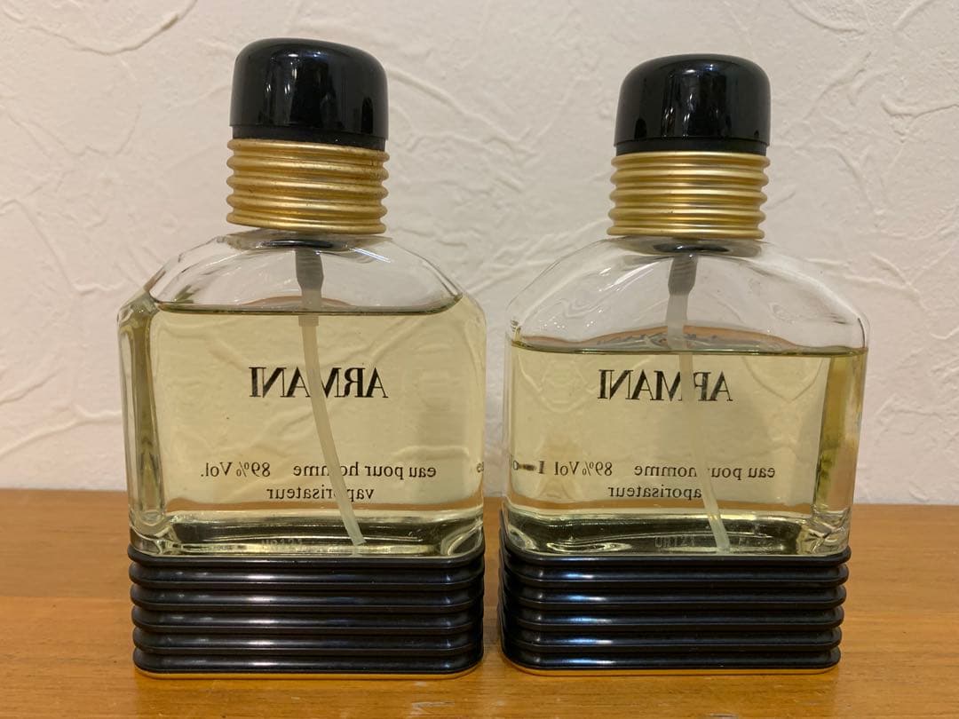 N0706-18★香水 ARMANI Eau Pour Homme 2点セット