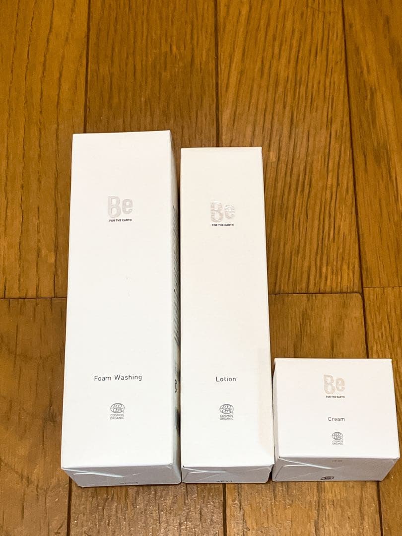 【新品・半額】Be スキンケアセット フォームウォッシング・ローション・クリーム