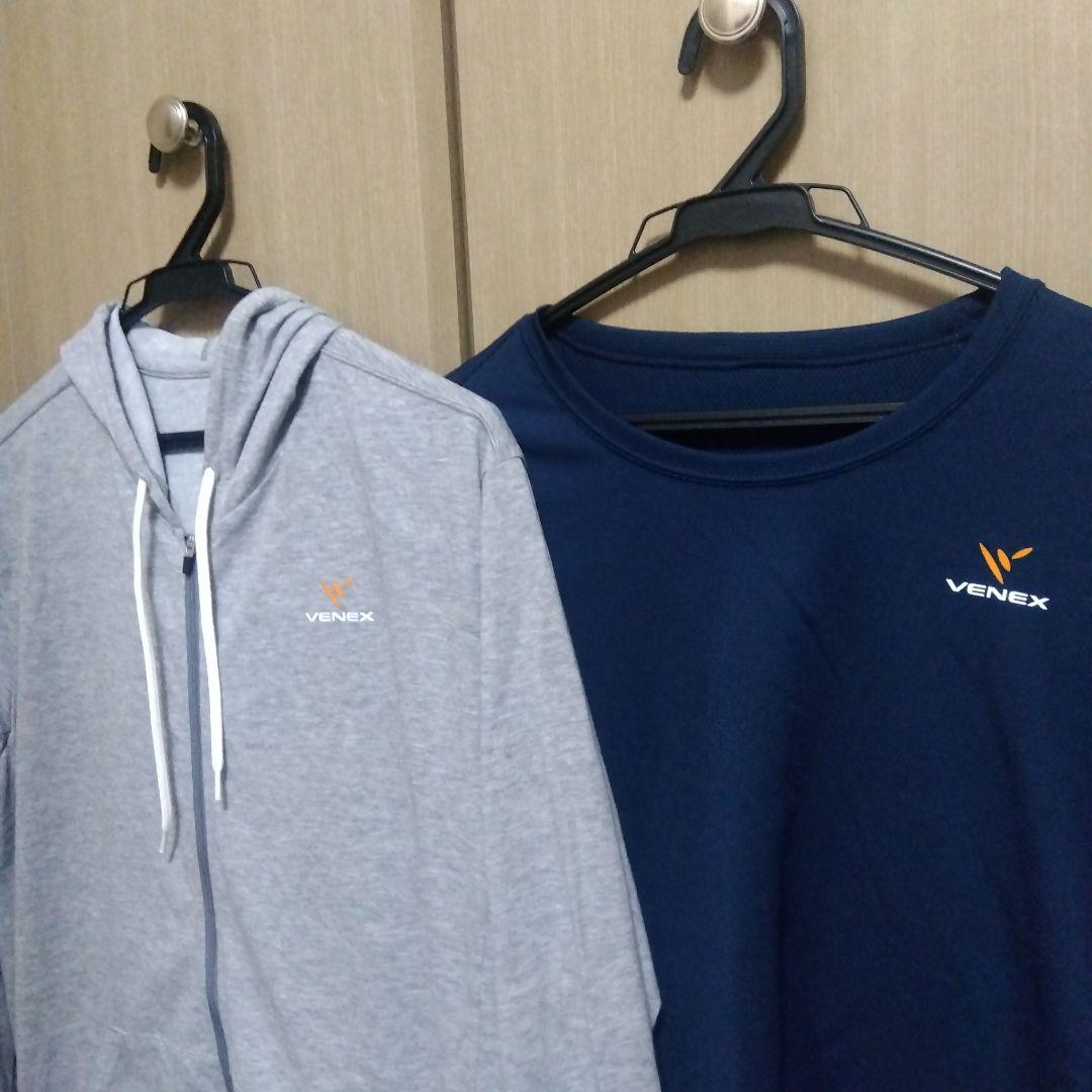 VENEX リフレッシュ ロングスリーブシャツ ＆ロングスリーブフーディ