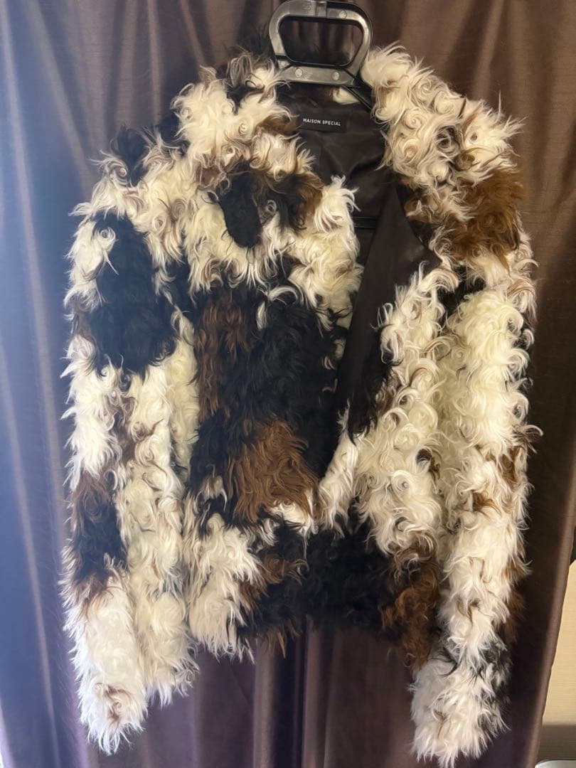 MAISON SPECIAL カールフェイクファーコート