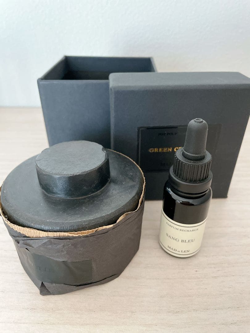 【MAD et LEN】Green Crystal ポプリ＋リチャージオイル