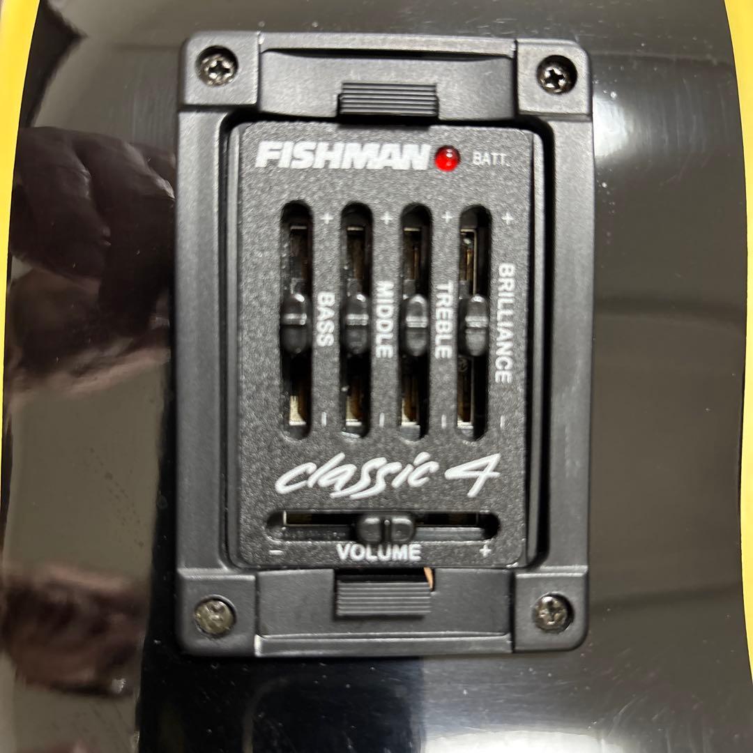 S.Yairi YE55 Black エレアコ 【トップ単板】ハードケース付き