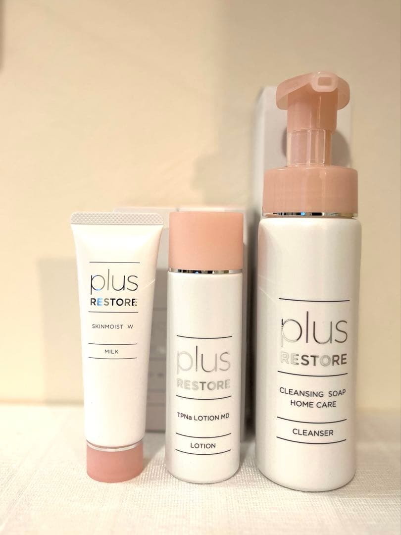 プラスリストア クレンジングソープ& ローション&乳液　3点セット