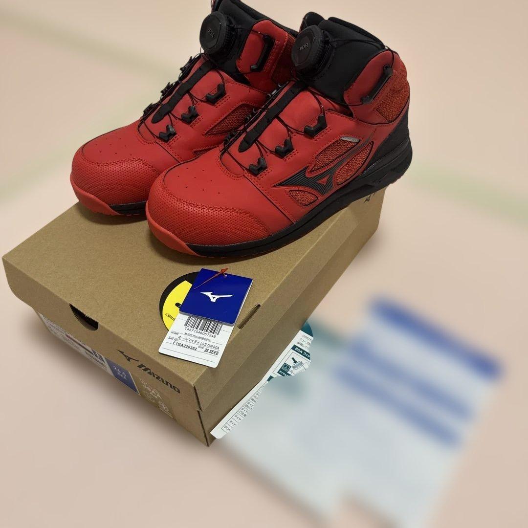 Mizuno ミズノ 安全靴 ALMIGHTY LSⅡ 73M BOA