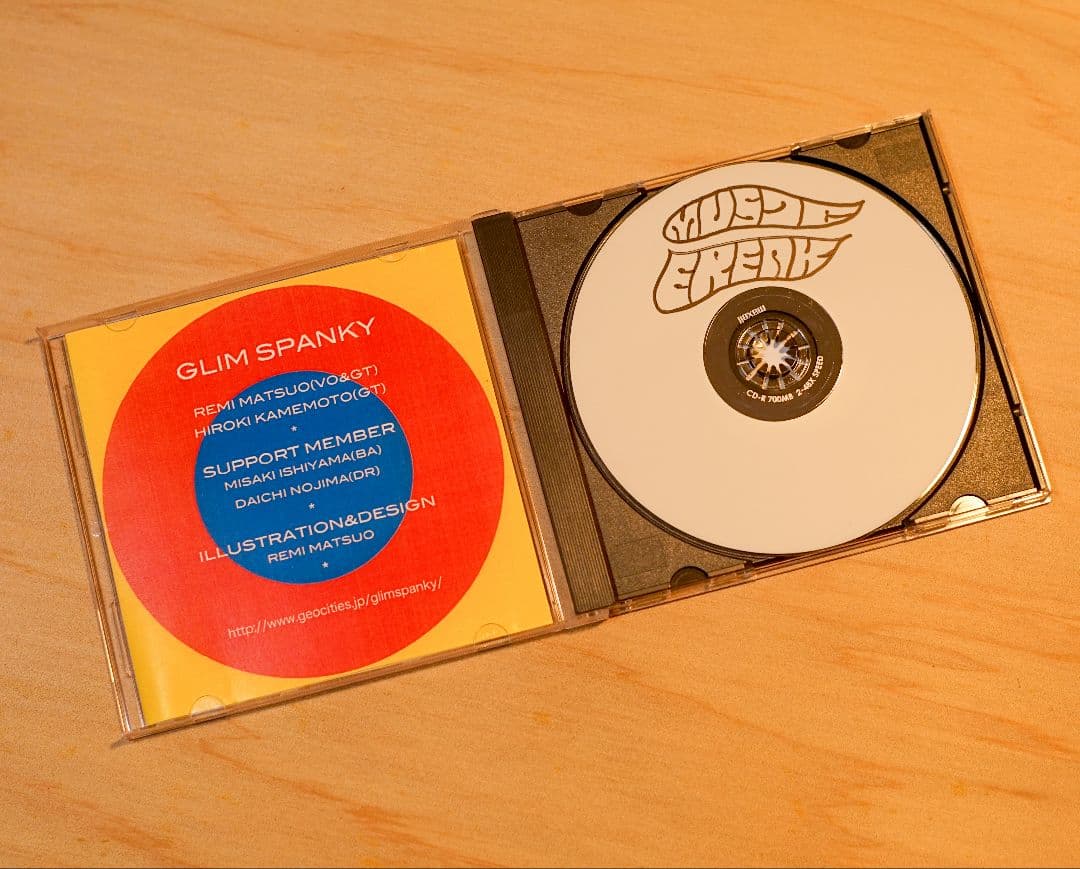 入手困難　GLIM SPANKY 自主制作盤「MUSIC FREAK」CD