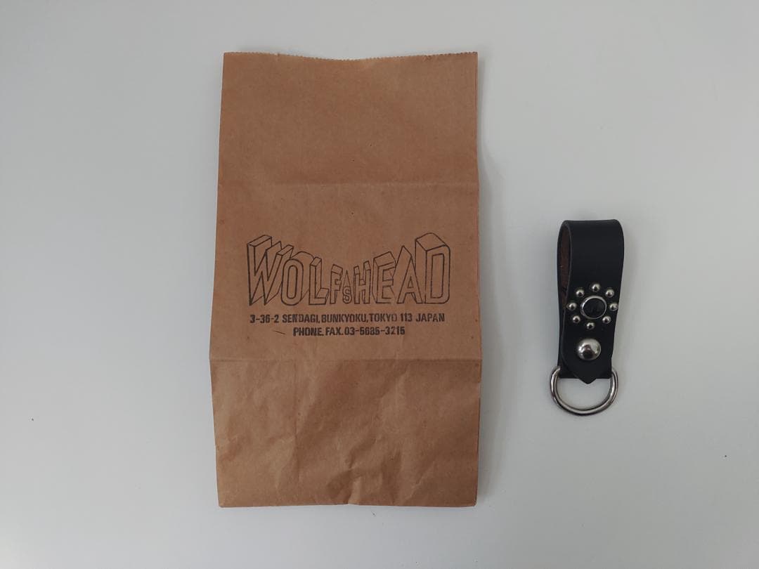 WOLF'S HEAD キーホルダー ウルフズヘッド