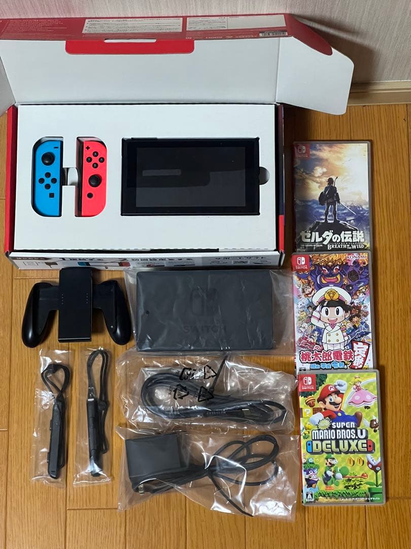 【動作確認済】Nintendo Switch ゲームソフト付き