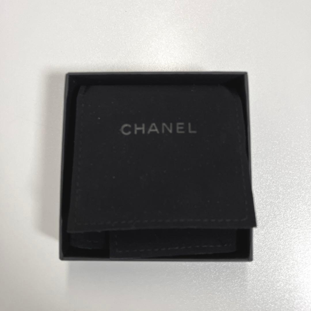 CHANEL シャネル レザー バレッタ ココマーク 箱付き