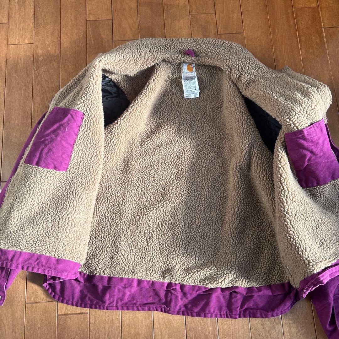 セール中！carhartt パープル　ジャケット