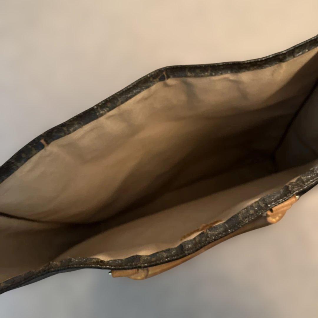 LOUIS VUITTON ルイ ヴィトン モノグラム サックプラ+ポーチ付