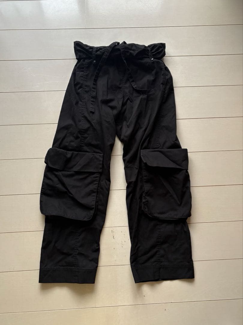 【open yy】 the open product ロールウエストカーゴパンツ