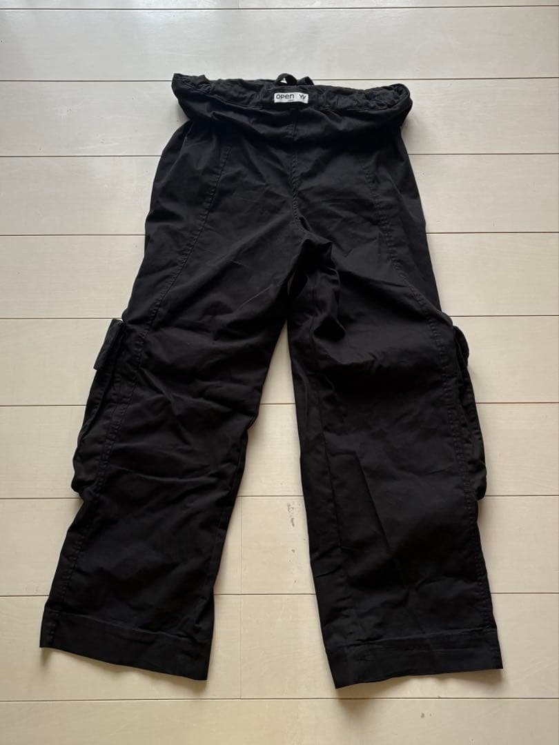 【open yy】 the open product ロールウエストカーゴパンツ