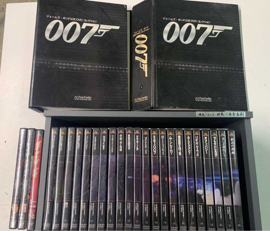 値下げしました！ 公式００７　DVDビデオ 22➕3 ２５巻セット