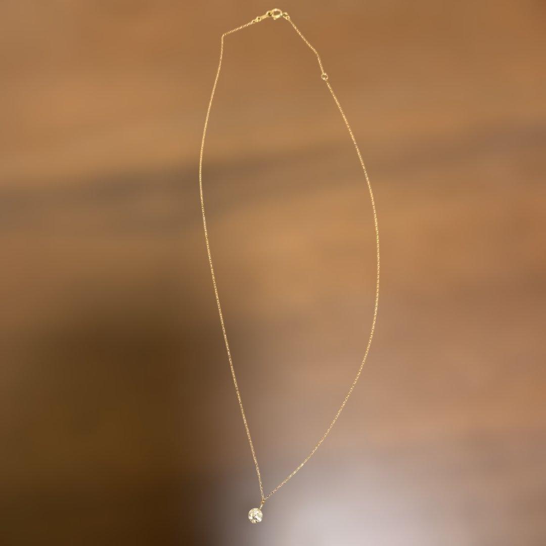 K18 ダイヤモンド ネックレス