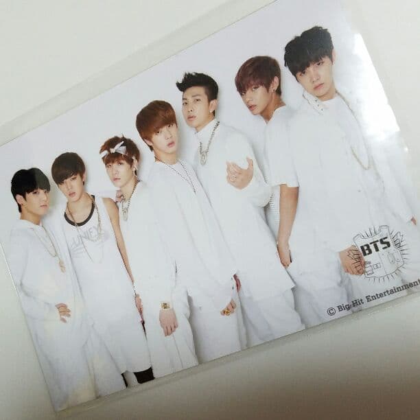 防弾少年団 1st SC フォト 全員 横ver