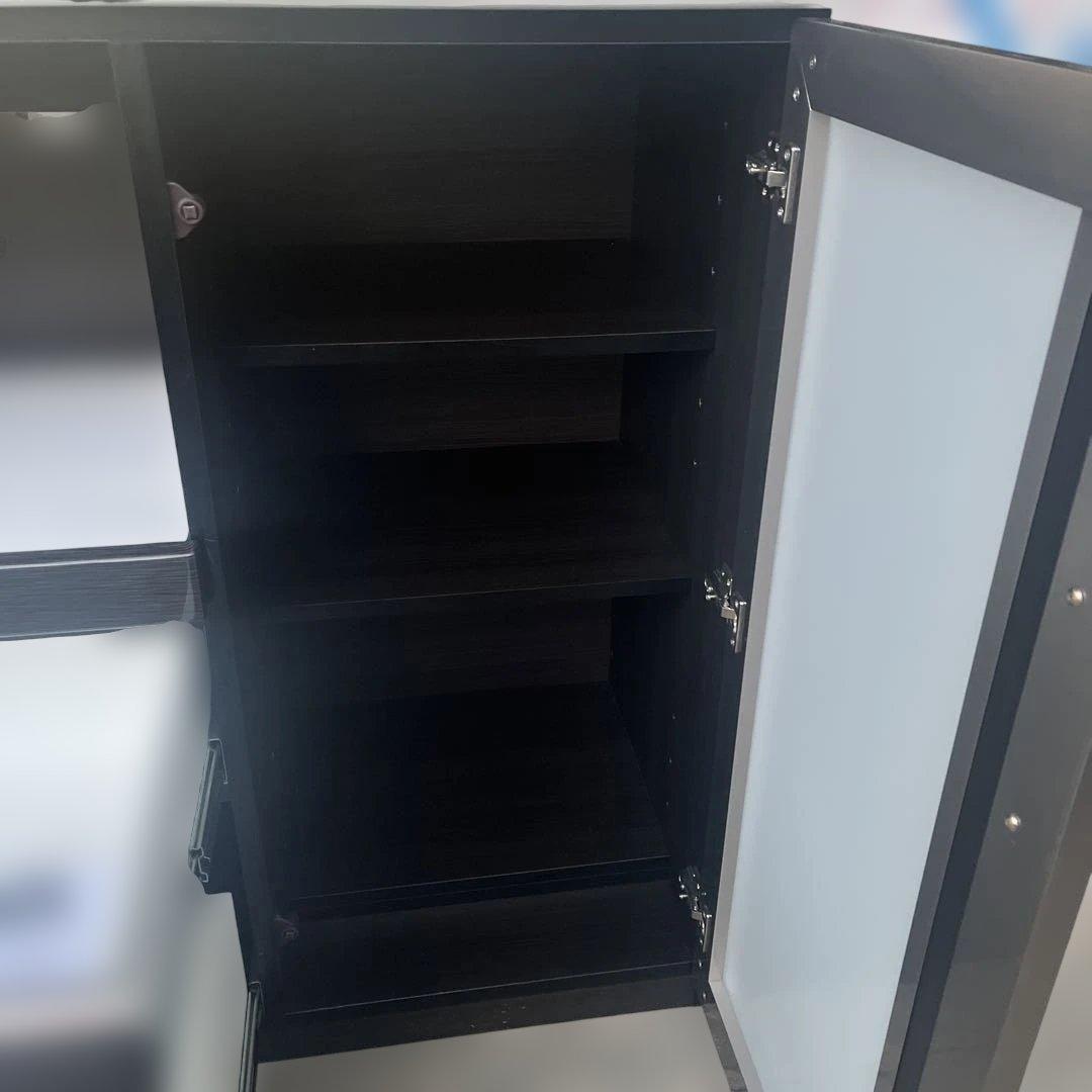 ニトリ　キッチンボード　食器棚　レンジ台　Ｎポスティア 90BK