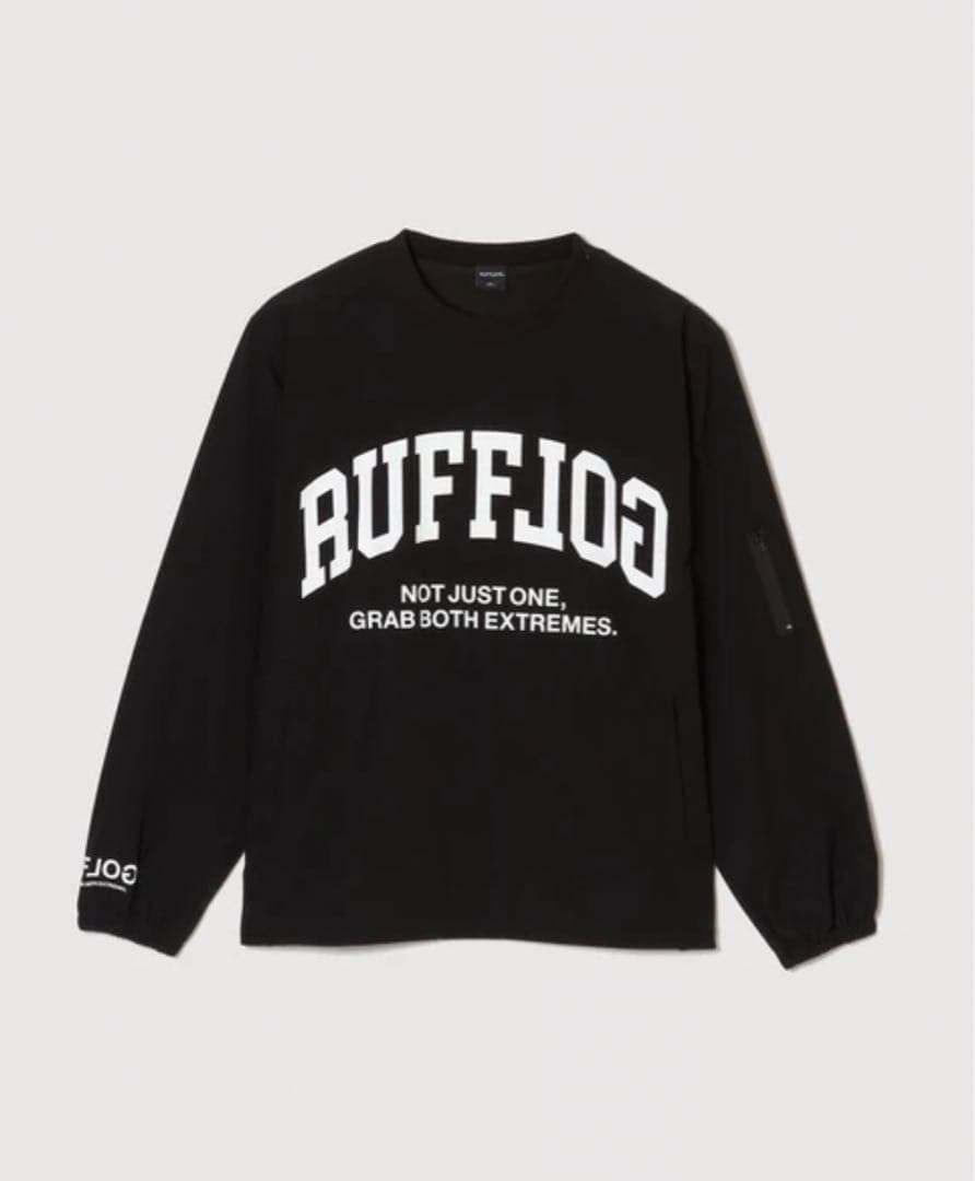 RUFFLOG ラフロッグ CREWNECK PISTE ブラック 完売品
