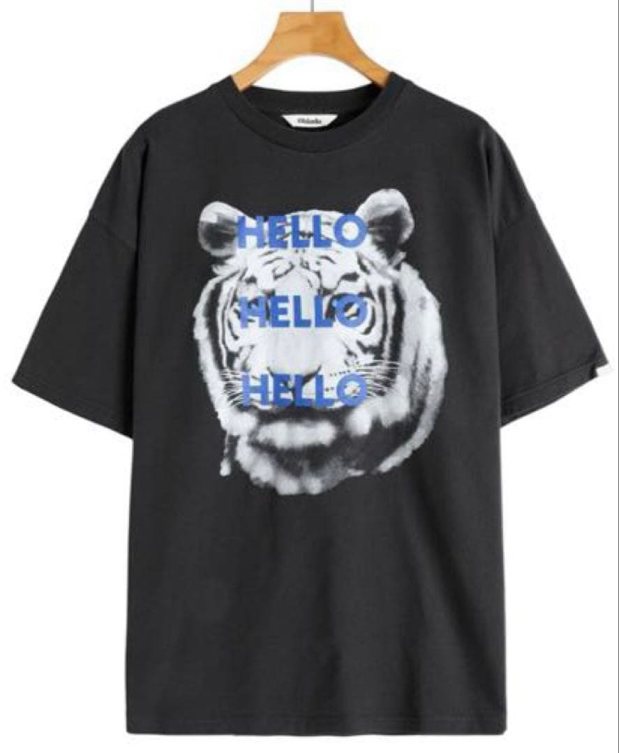 Oblada TIGER TEE タイガープリントTシャツ
