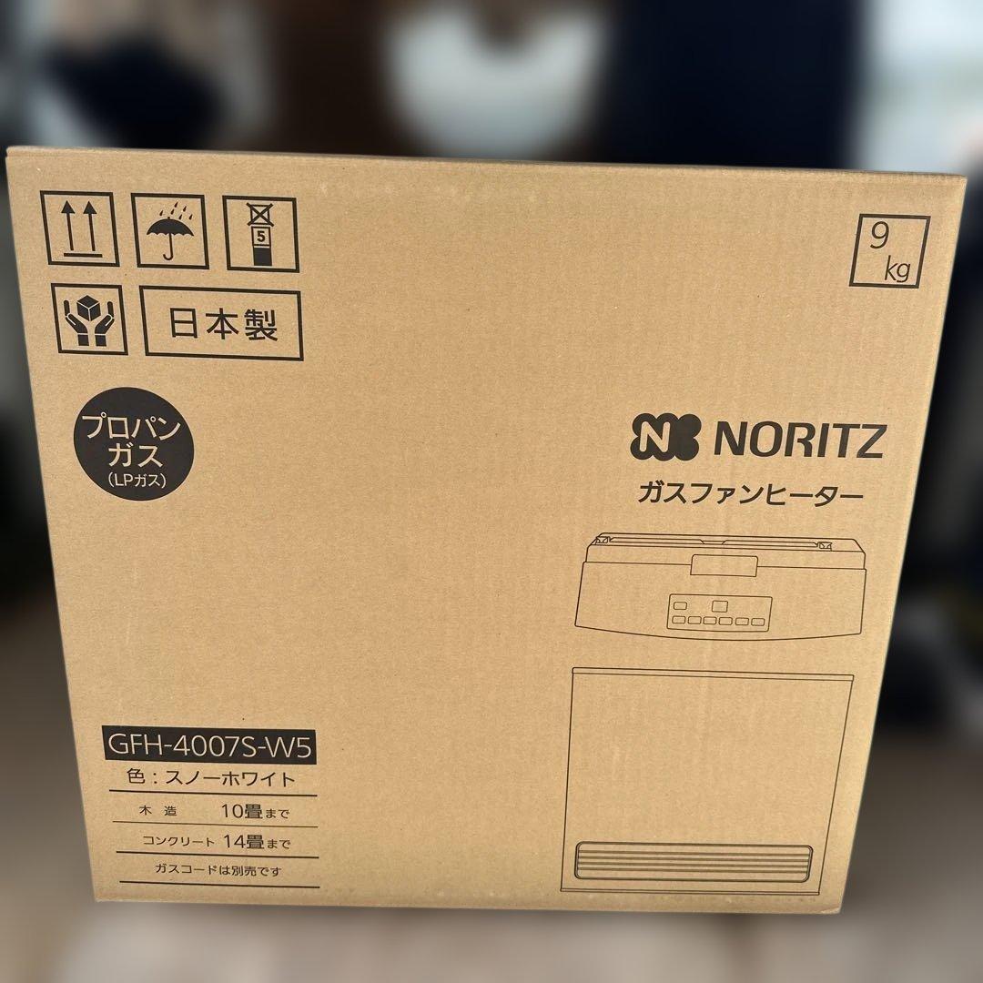 NORITZ ガスファンヒーター GFH-4007S-W5