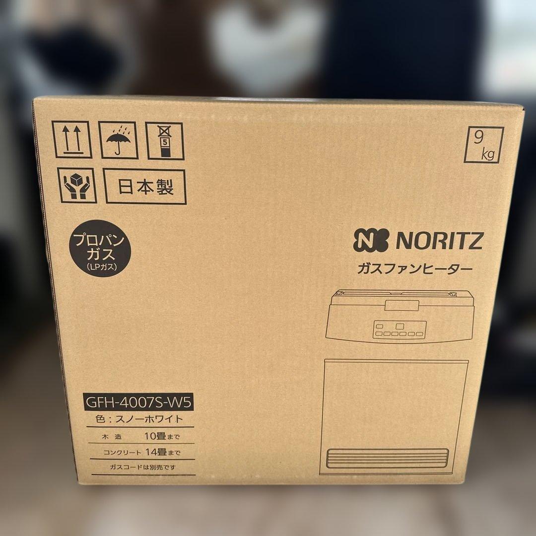 NORITZ ガスファンヒーター GFH-4007S-W5