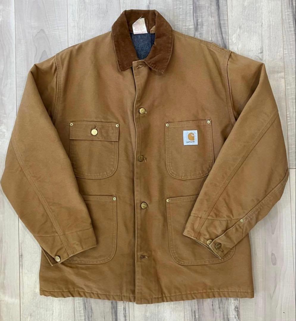 Carhartt ブラウン カバーオール 80’sタグ チョアコート