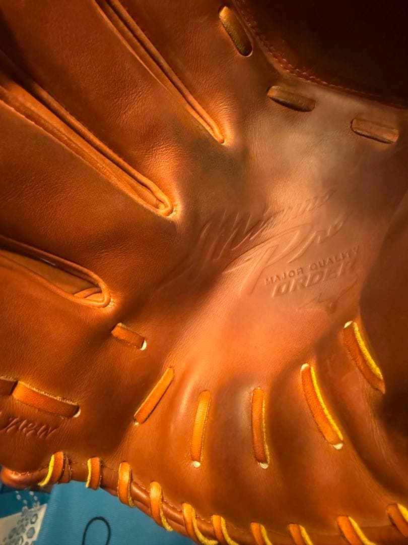 ミズノプロオーダーグローブ　硬式左投用