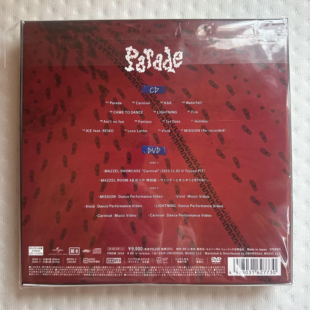 MAZZEL Parade MUZEUM版 FC DVD