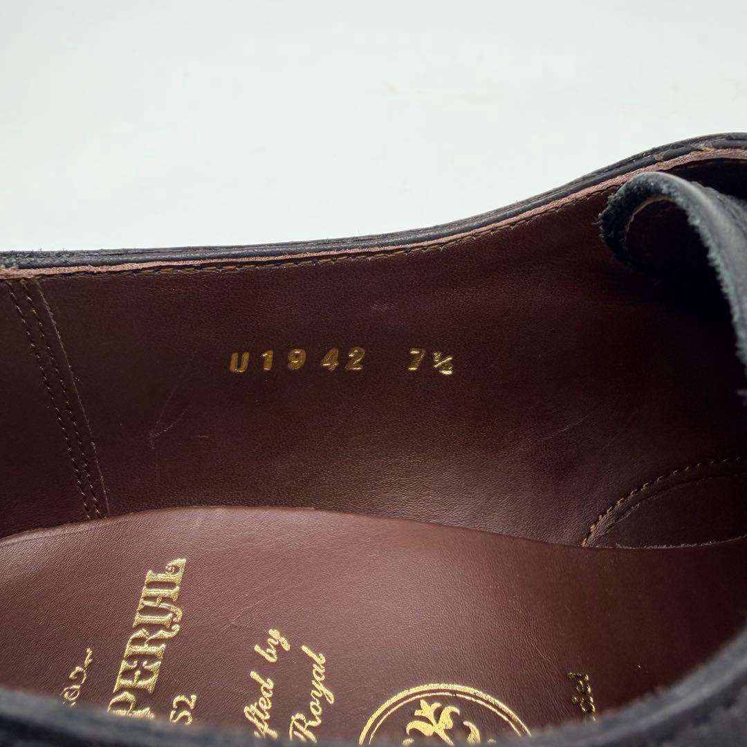 【展示品】ユニオンインペリアル ダブルモンクストラップ US7.5 ブラック