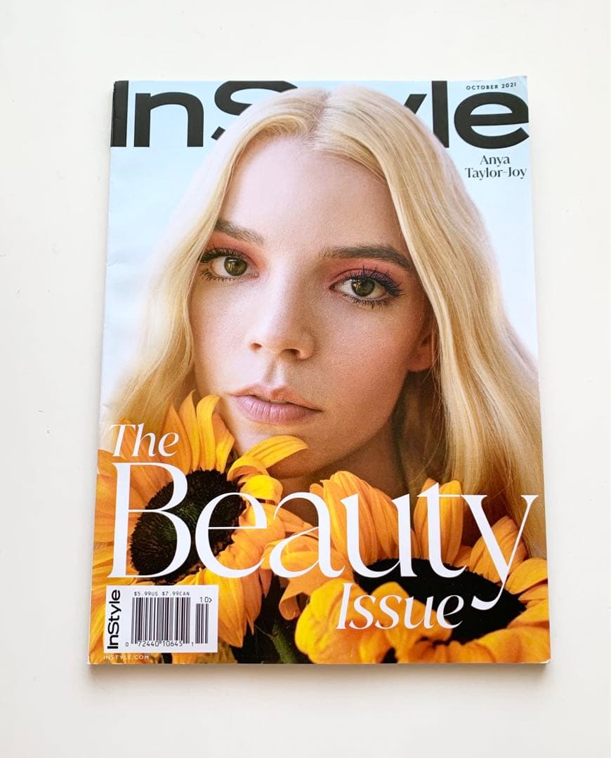 女性情報誌 InStyle US Magazine October 2021